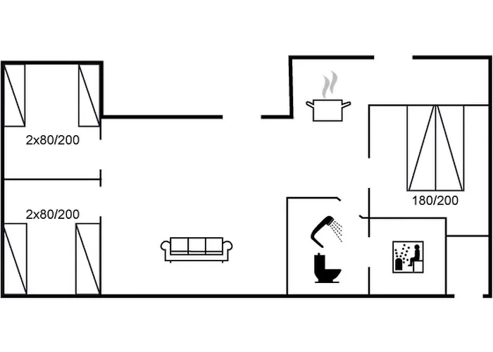 Prázdninový dům Ingebore - 350m From The Sea By Interhome Sarup